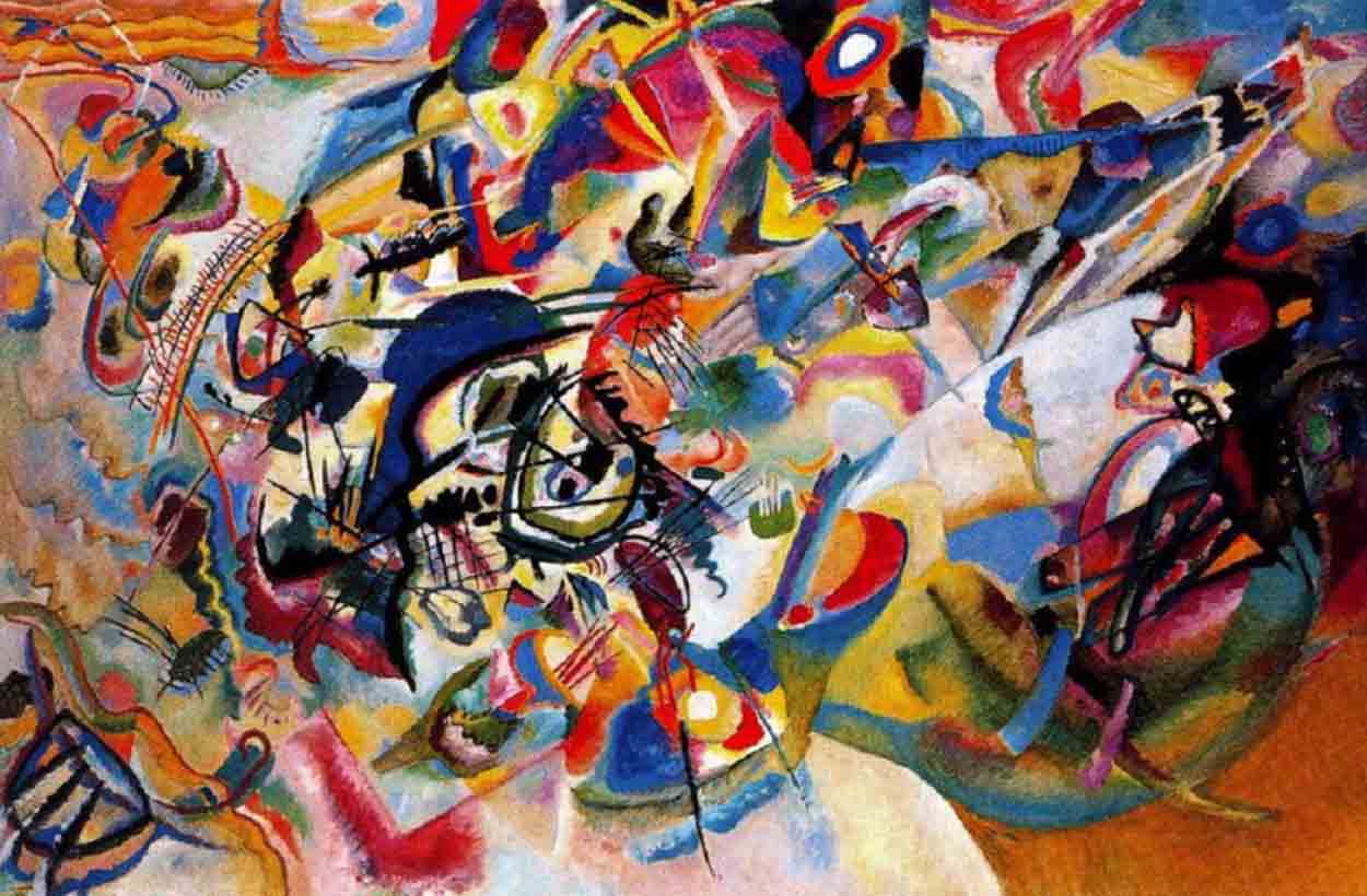 1. Wassily Kandinsky – Composition VII (1913)
