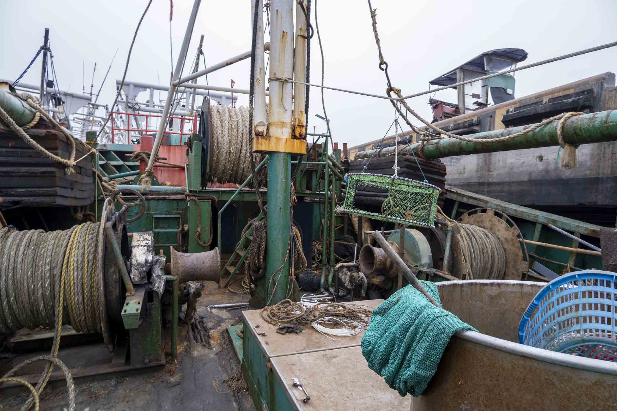 fishing vessel deck