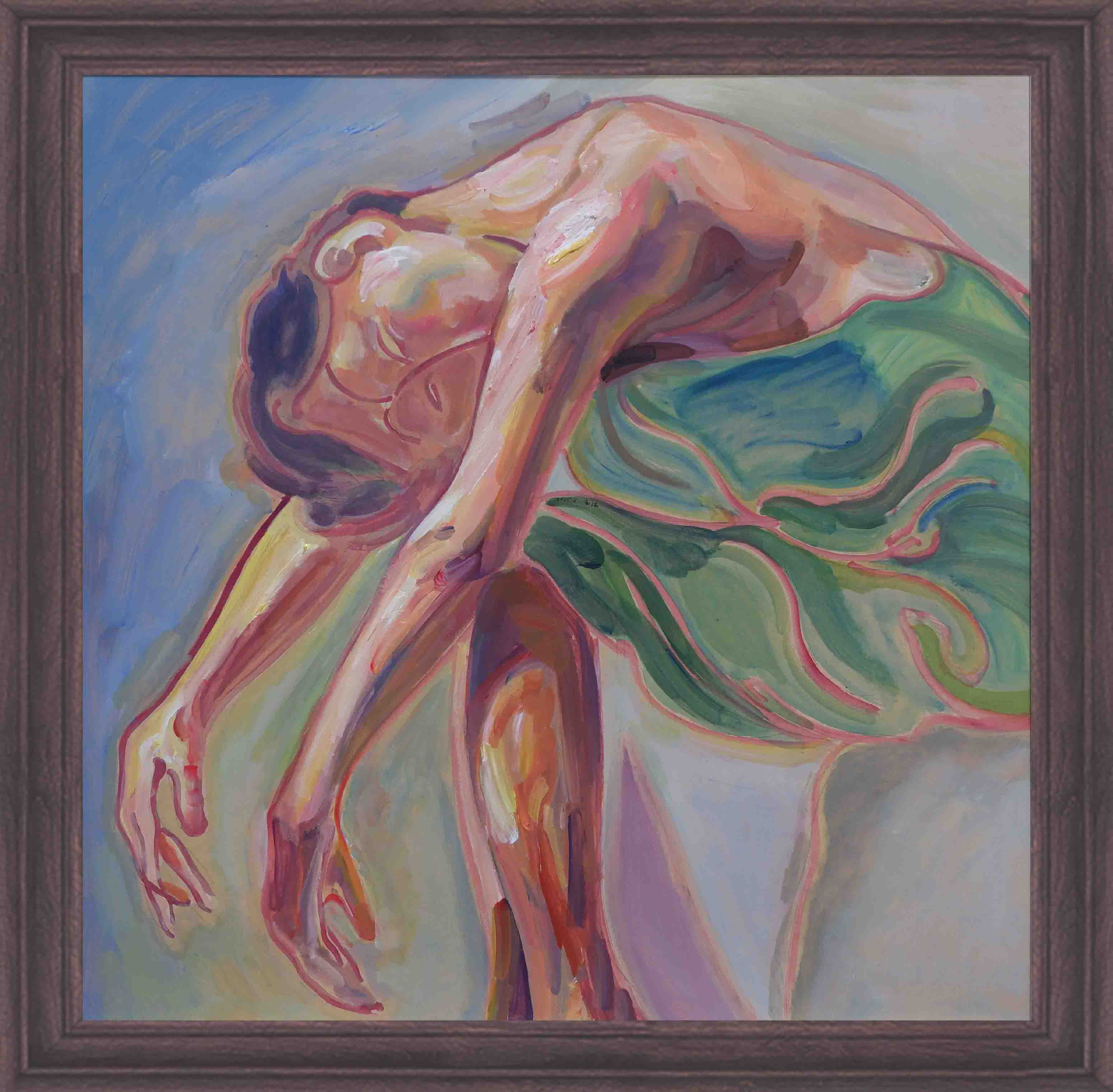  body oil painting