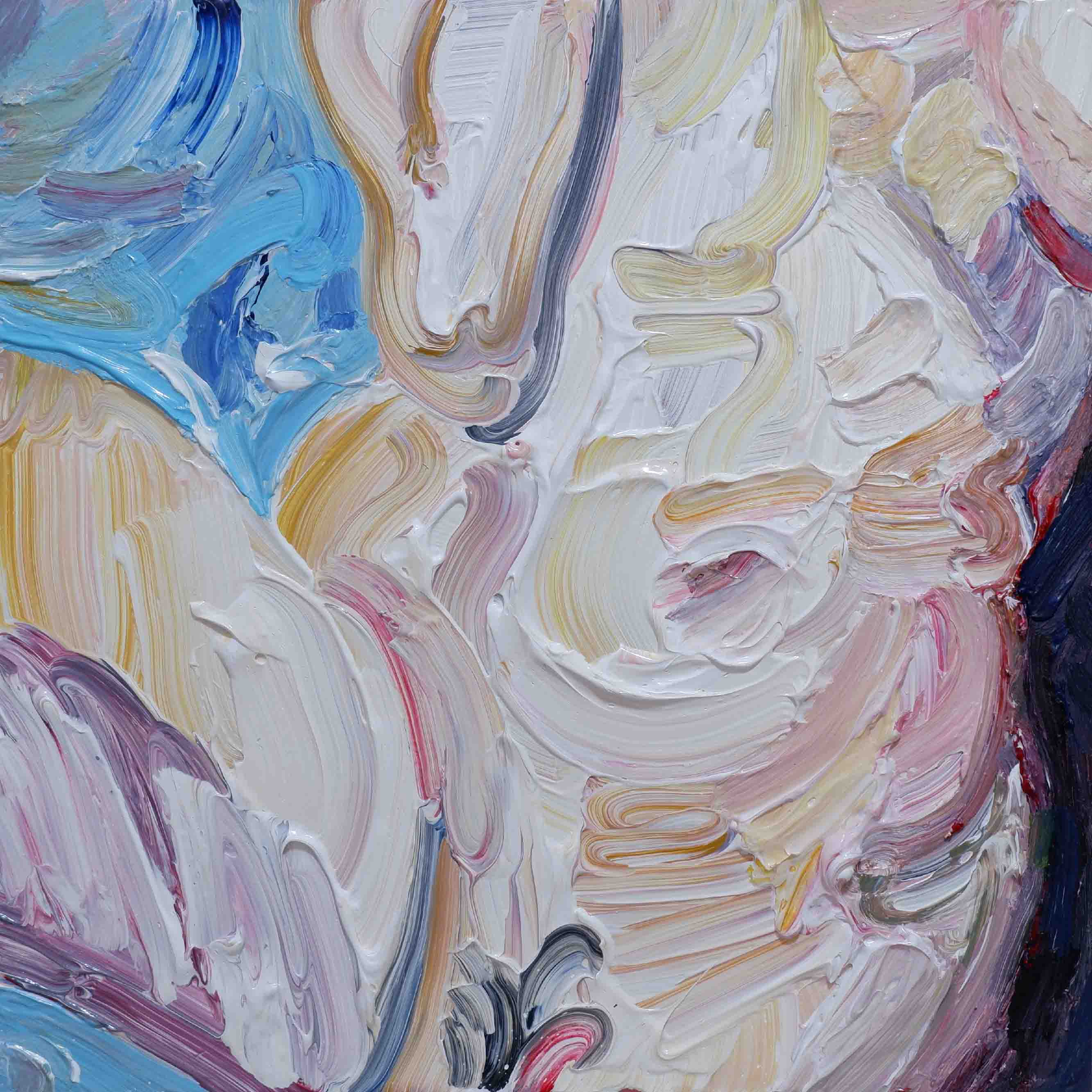 Relief oil paintings