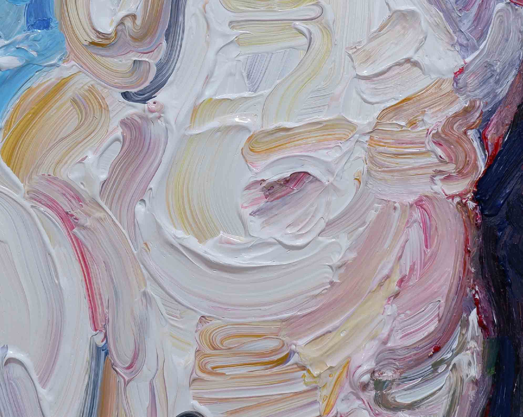 Relief oil paintings