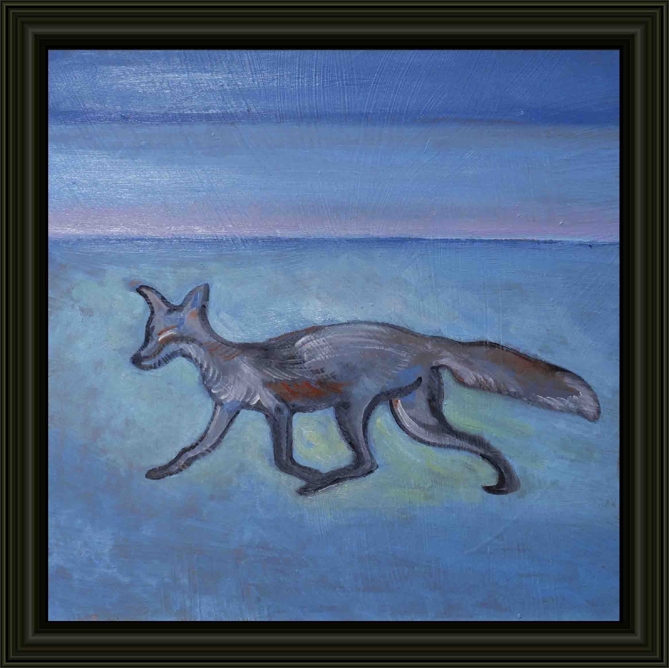 Symbolic animal oil paintings