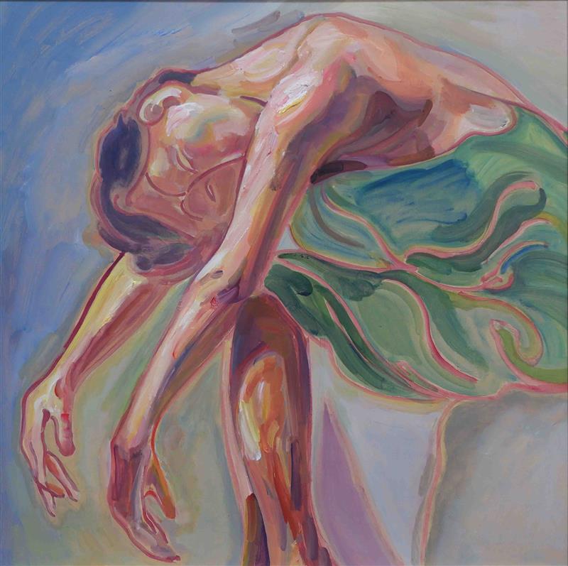  body oil painting